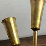 Five-branch wall sconce in brass, 1950s.