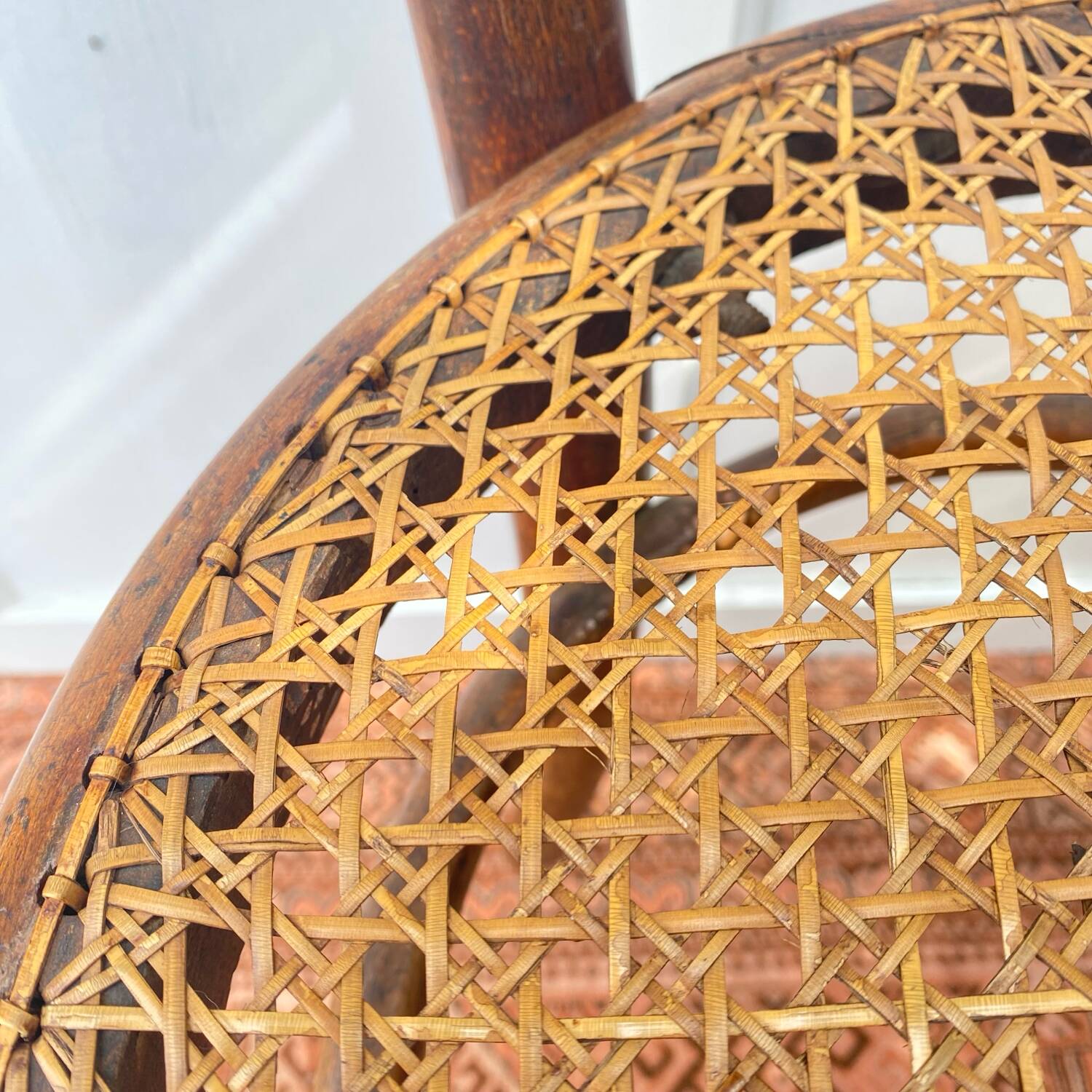 Thonet bistro chair in wood and cane