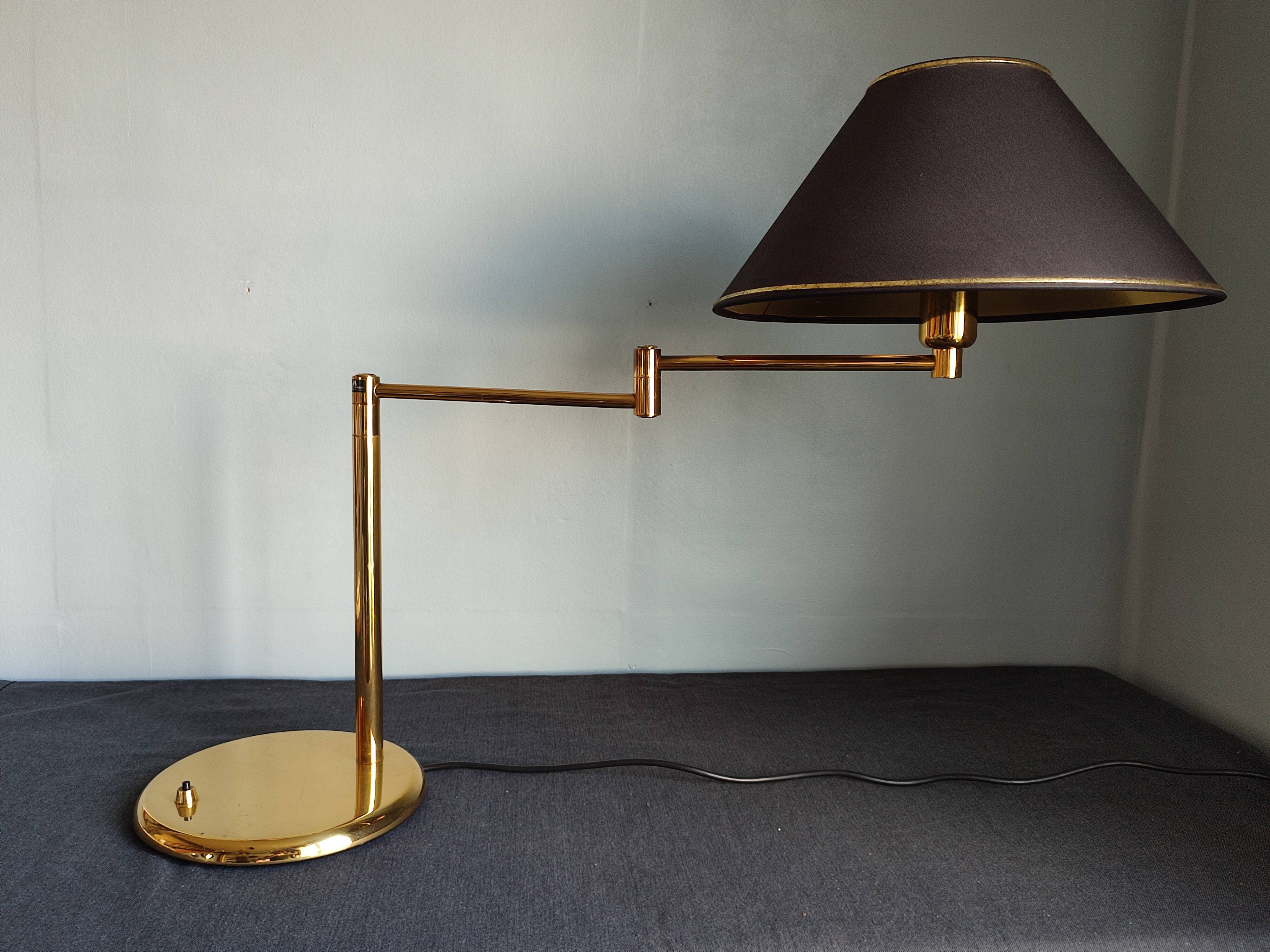 Articulated lamp in brass Marset Iluminacion vintage