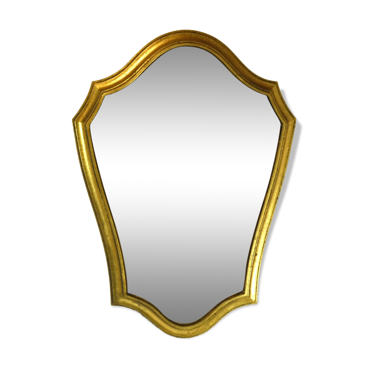 Golden mirror 39 x 28 cm