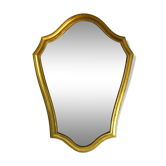 Miroir dore 39 x 28 cm
