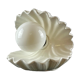 Ceramic shell lamp, circa 1970