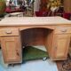 Raw wood desk