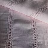 Old Sheet In Pure Washed Linen Tinted In Sweet Pink