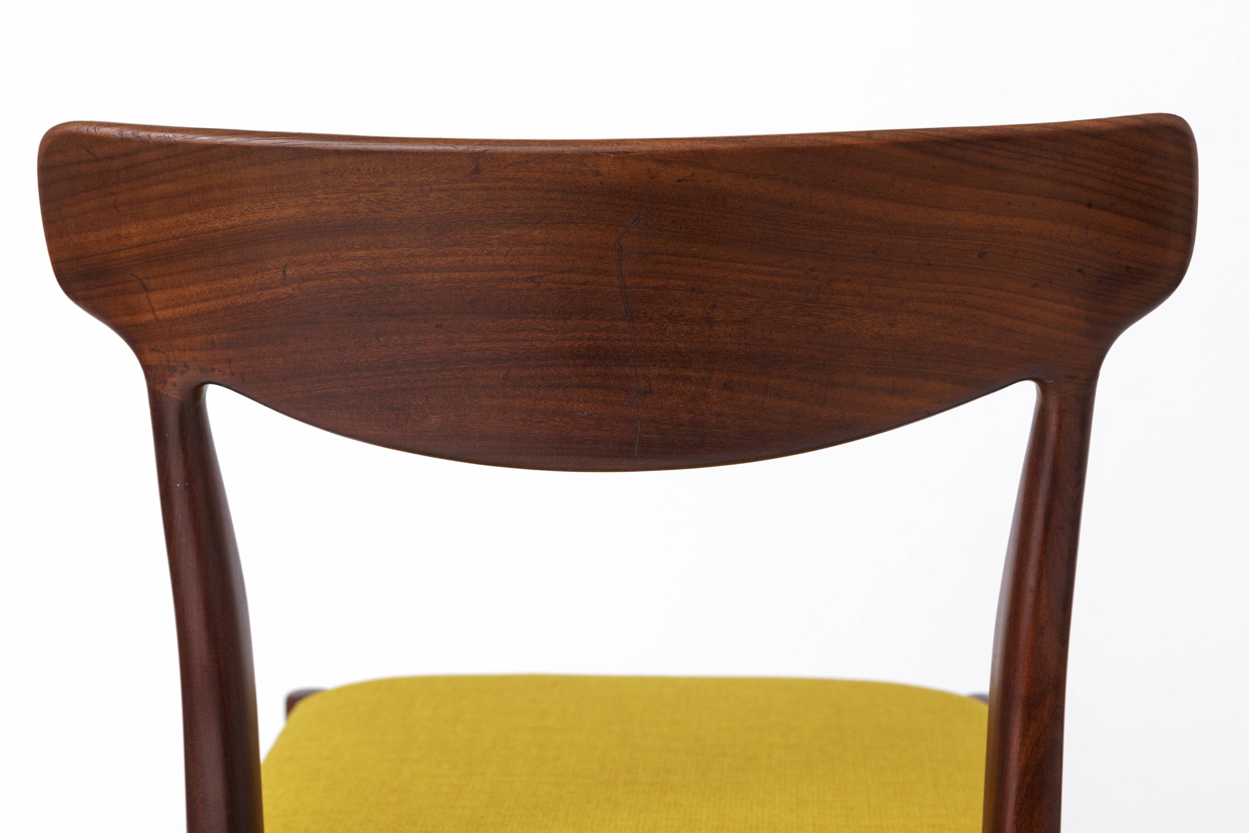 Mid-Century Teak Desk Chair by Lübke, Germany, 1970s – Vintage Office Chair