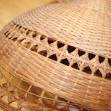 Braided bamboo hanging