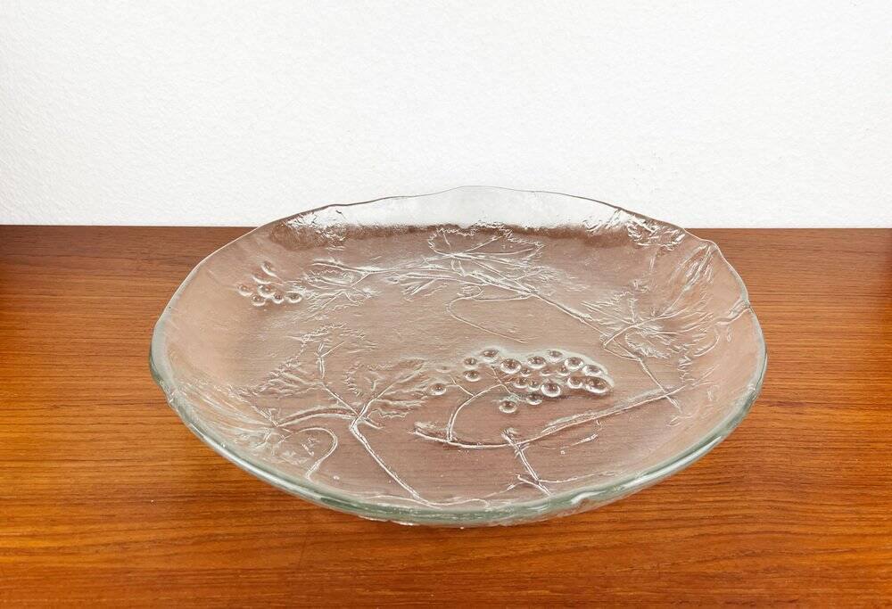 Vintage Glass Bowl from Kosta Boda