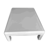 Table basse Roche Bobois en bois massif