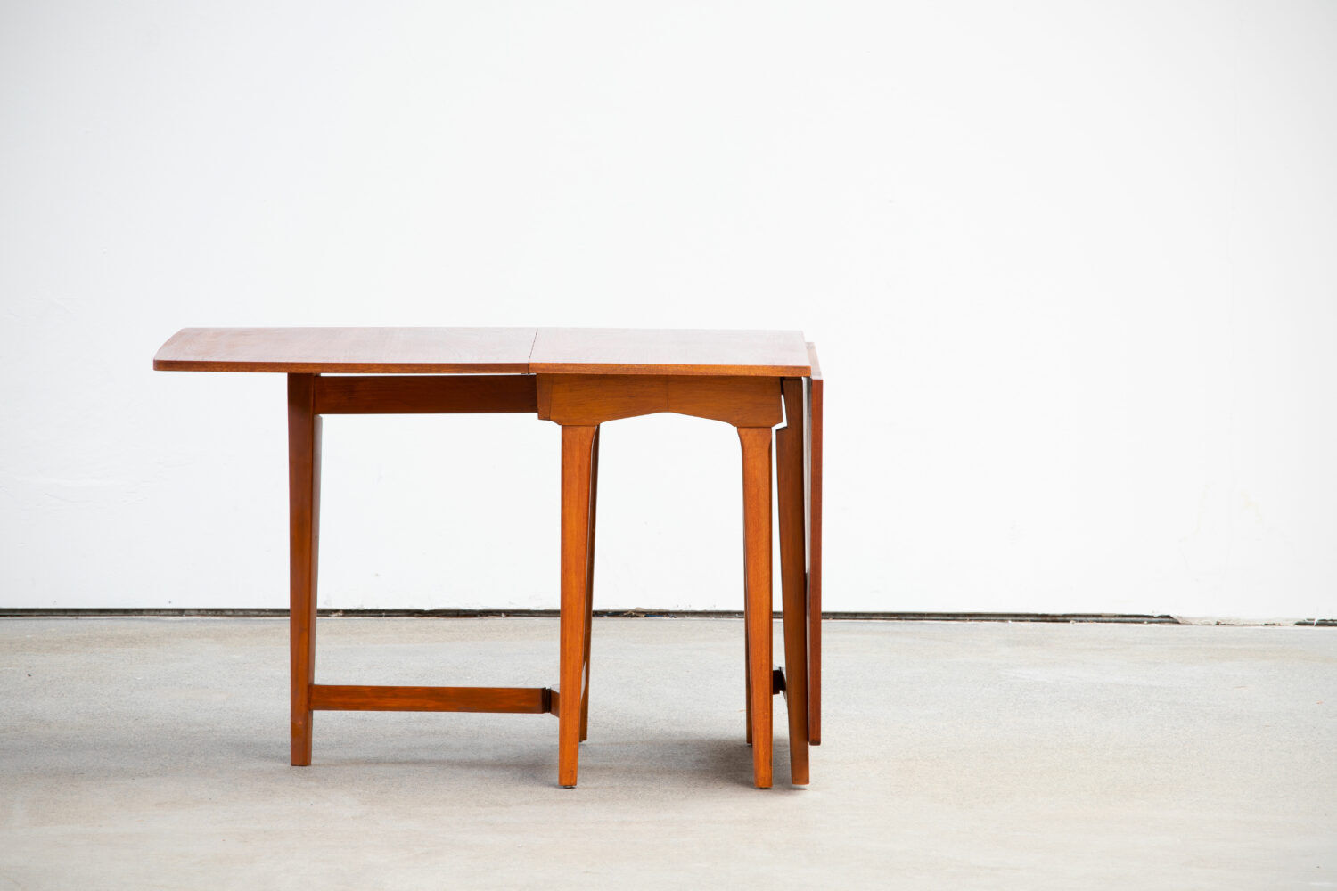 Scandinavian vintage folding table 1960