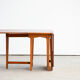 Table scandinave vintage pliante 1960