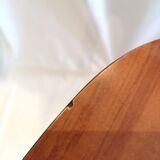Chaise en formica marron
