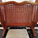 Wooden Art Nouveau magazine holders