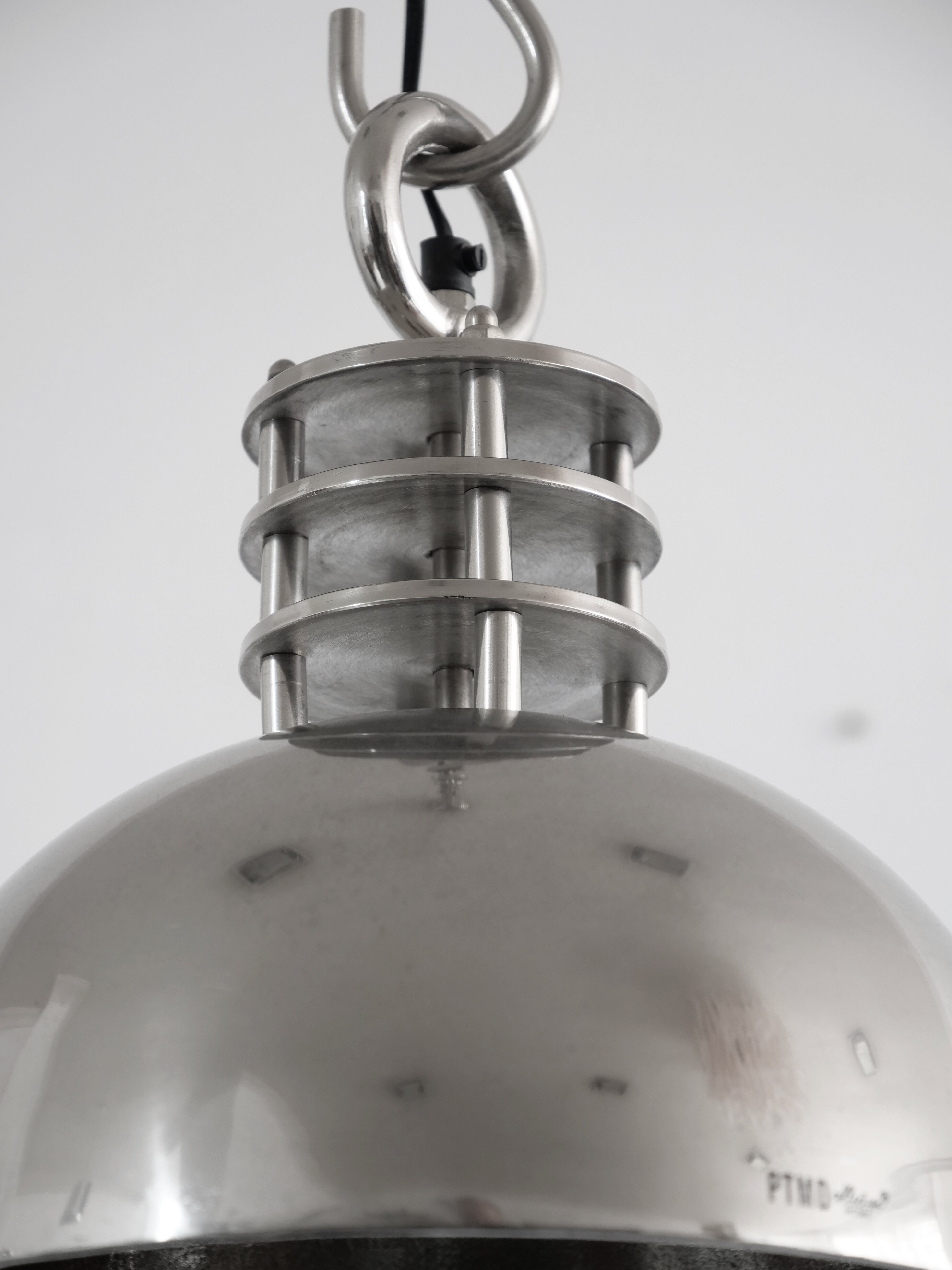 Suspension industrielle fonte d'aluminium deco marine
