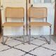 Pair of Cesca B32 Breuer chairs