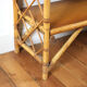 Vintage rattan bookcase Louis Sognot 60s