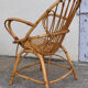 Paire de fauteuils coquille vintage 1950