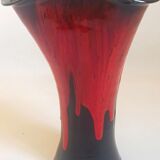 Vallauris ceramic vase 60s Height 37 cm