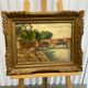 Parisian Seine quay signed L.Chardon