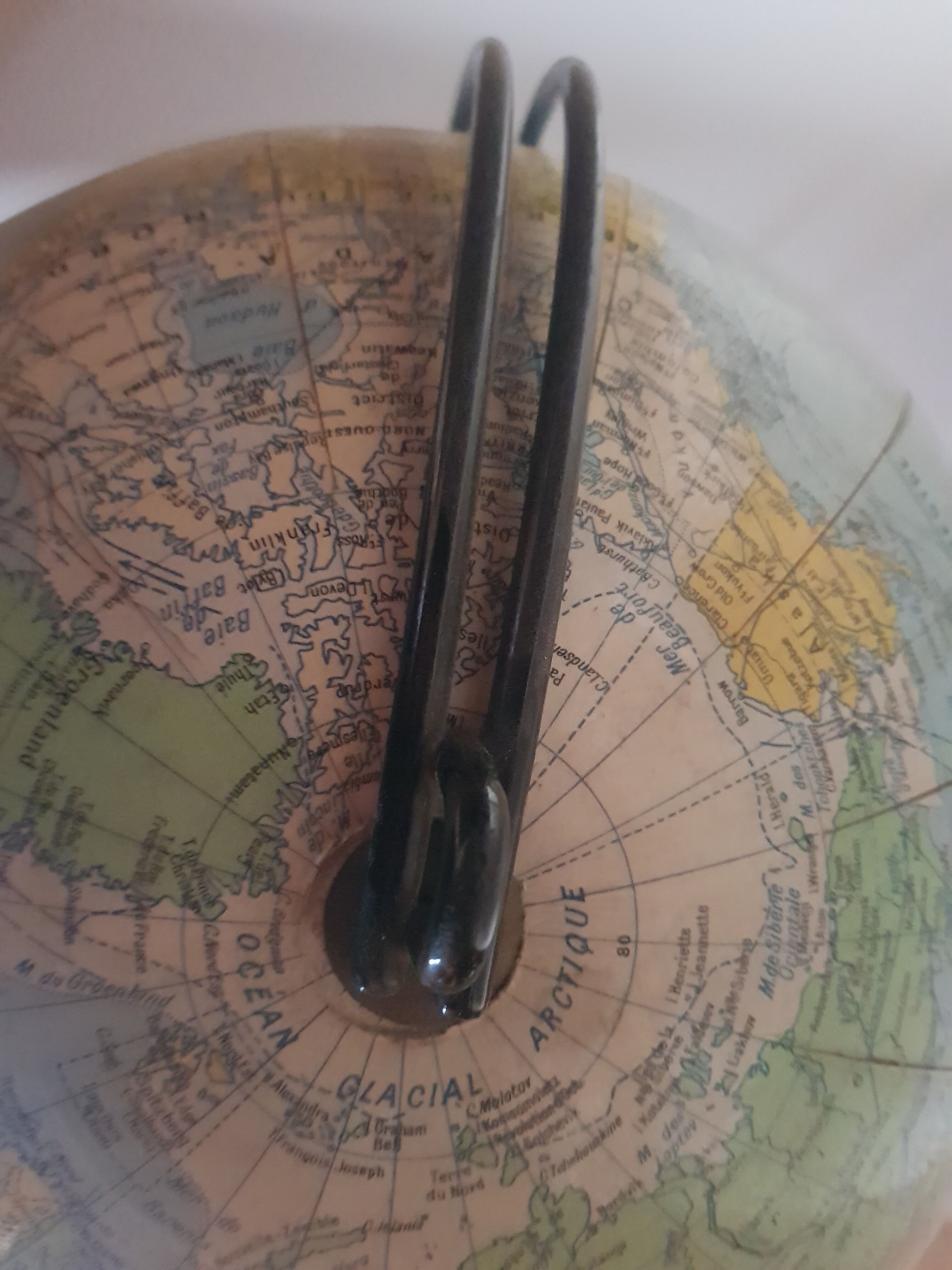 Globe Terrestre "Girard et Barrere" Paris