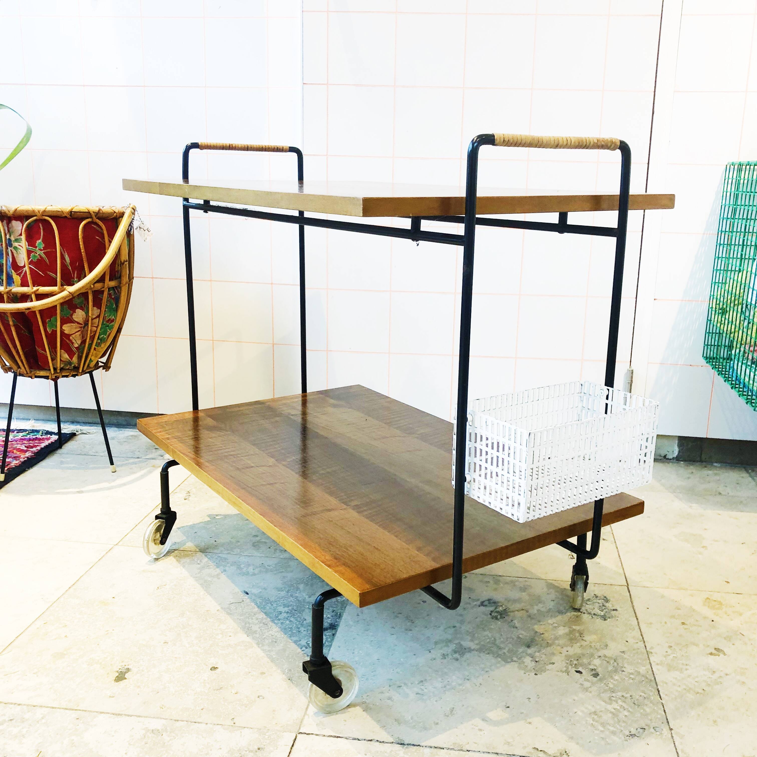 Serving trolley Ilse Möbel, Germany, 1960's