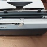 Olympia Monica white typewriter