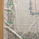 Vintage floral rectangular tablecloth