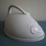 ancien plateau cloche fromage souris déco table vintage cheese board