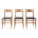 3 Vintage Dining Chairs 1970s - German Design