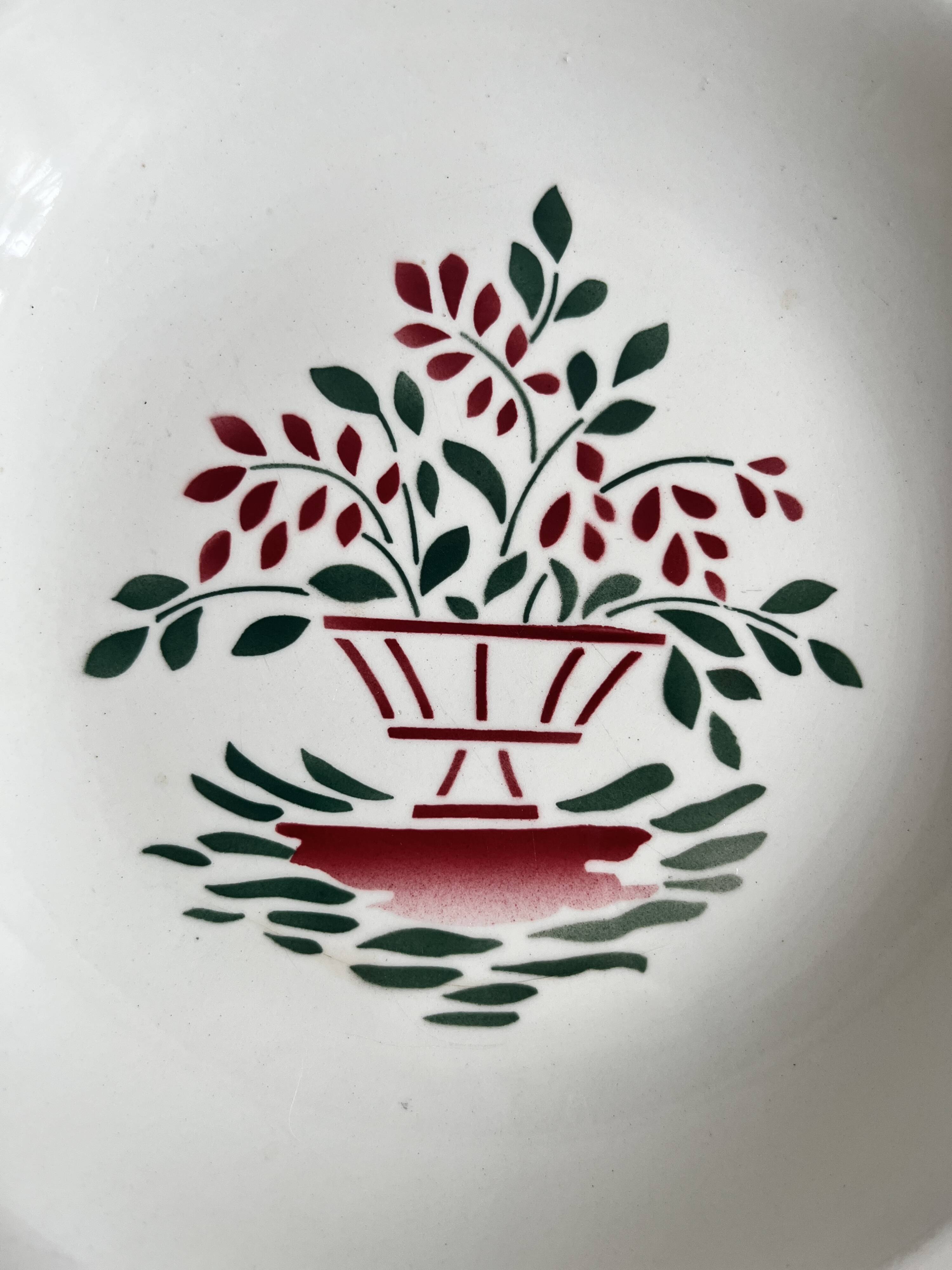 Assiettes creuses Montereau