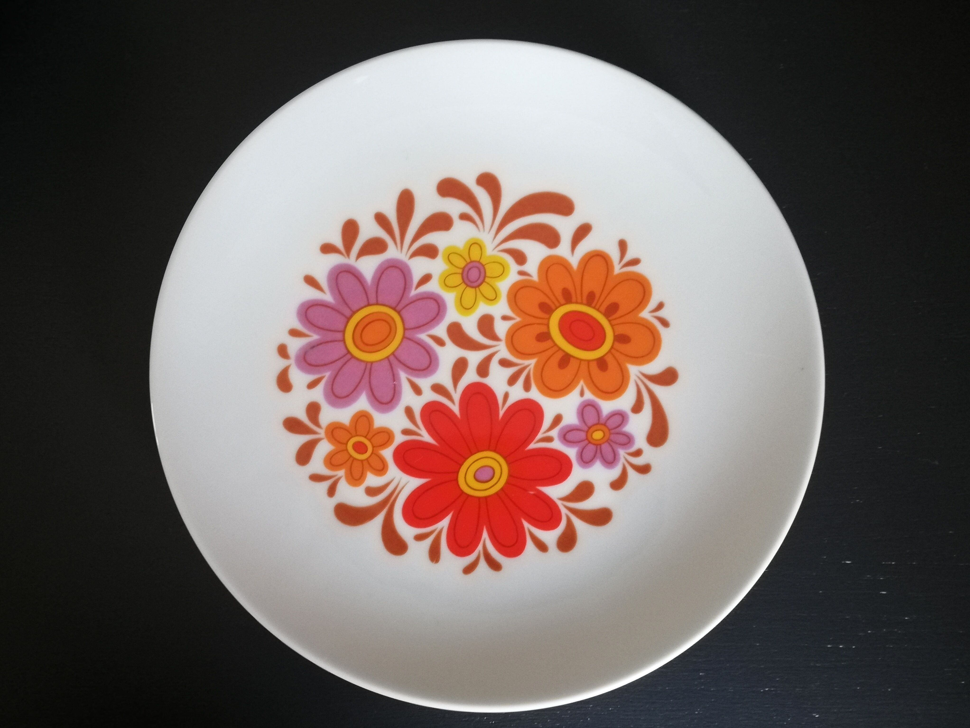 Service 12 plates winterling Bavaria 70s