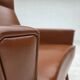 1970s, Danish highback armchair by Vejen Polstermøbelfabrik, original.