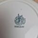 Round deep plate Moulin des Loups – Marceau model