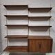 Kai Kristiansen rosewood modular shelf system, Denmark 1960s