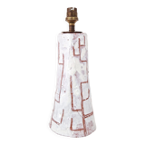 Vintage ceramic lamp foot 1960