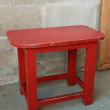 Red pine stool