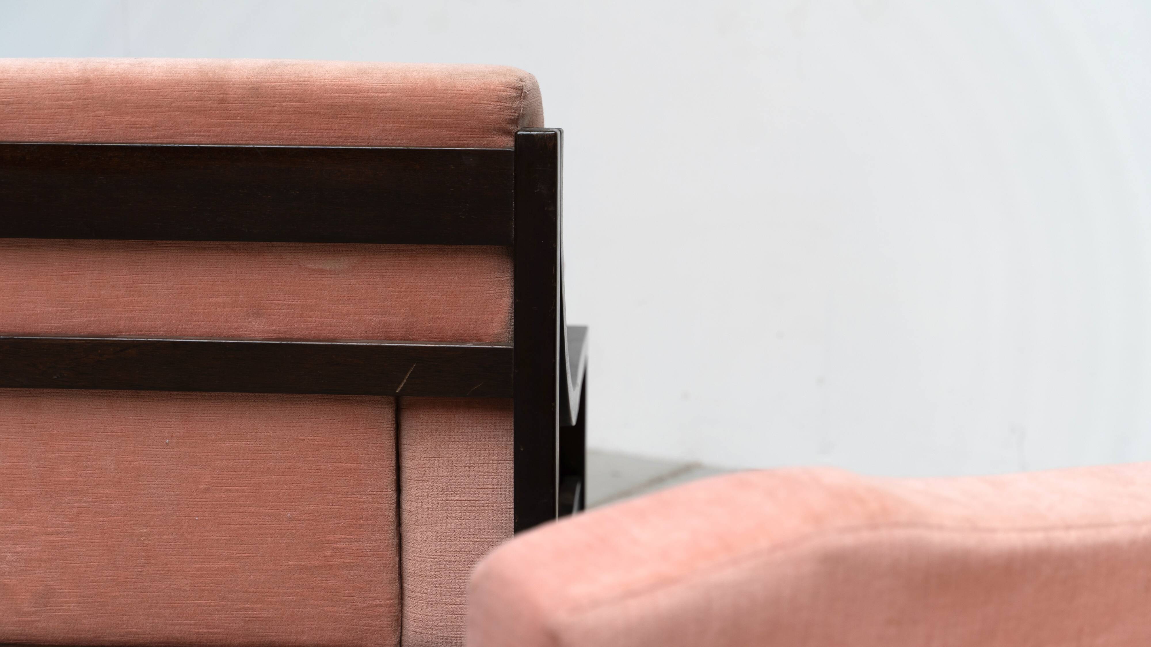 Ensemble de deux fauteuils lounge italiens