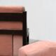 Ensemble de deux fauteuils lounge italiens