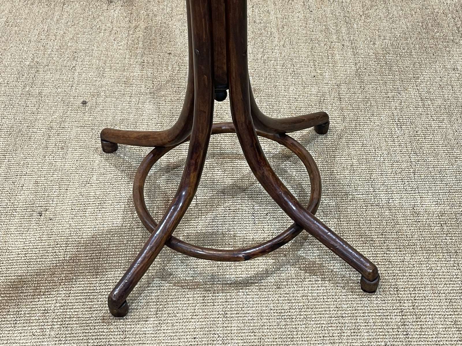 Coat rack early twentieth century in turned beech