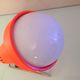 Orange infrared lamp by Condel / vintage 70s