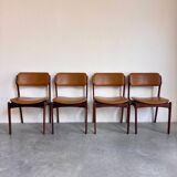 Vintage set of chairs skai and rosewood