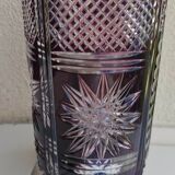 Bohemian crystal vase