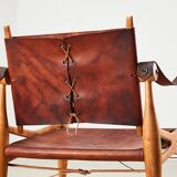 Unique Safari Chair by Architect Enrico Hartsuyker Netherlands 1960s