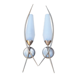 Pair of appliques, Lunel edition, vintage, Paris, 50s