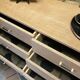 Buffet vintage ligne scandinave pieds compas