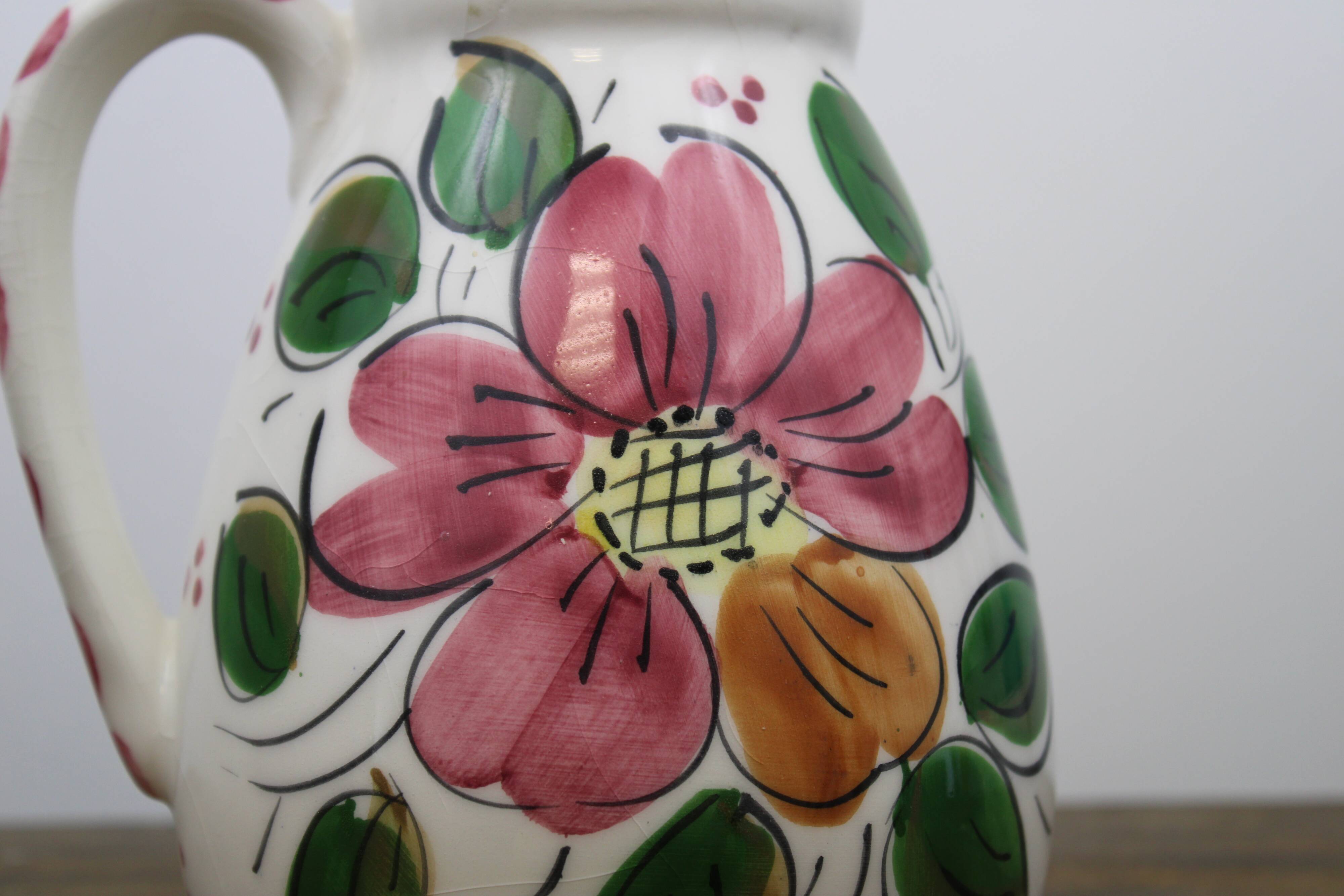 Ceramic pitcher