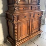 Buffet 2 corps, style louis xiii, xviième siècle