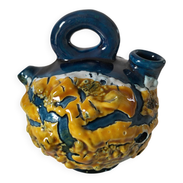 Mini ceramic jug Bormes-les-Mimosas, 1972