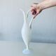 White opaline ewer