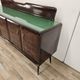Mahogany sideboard with a glass top, 1960