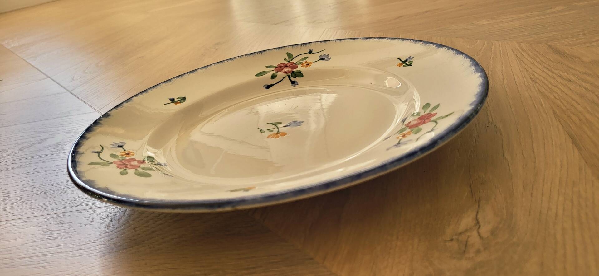 Serving dish Sarreguemines and Digoin